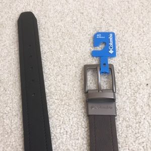 Columbia Reversible Brown/Blk size 40 Leather Belt